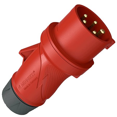 Mennekes Stecker 13522 Powertop Xtra S M. Safecontact 16a 5p