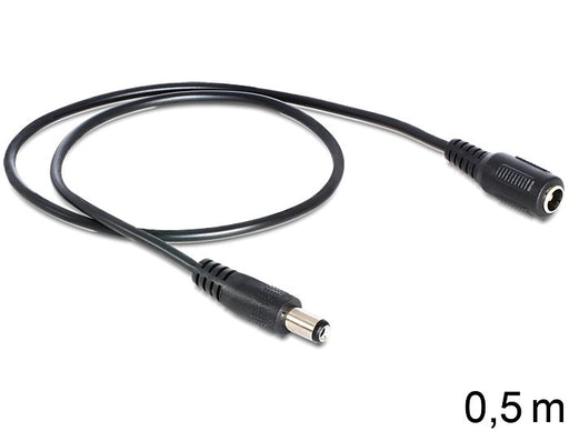 EAN 4043619832903 - DeLOCK 83290 cable de transmisión Negro 0,5 m imagen 1