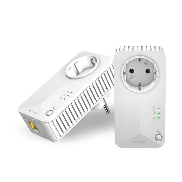 EAN 9120072375217 - Strong Powerline 600 Duo 600 Mbit/s Ethernet Blanco 2 pieza(s) imagen 1