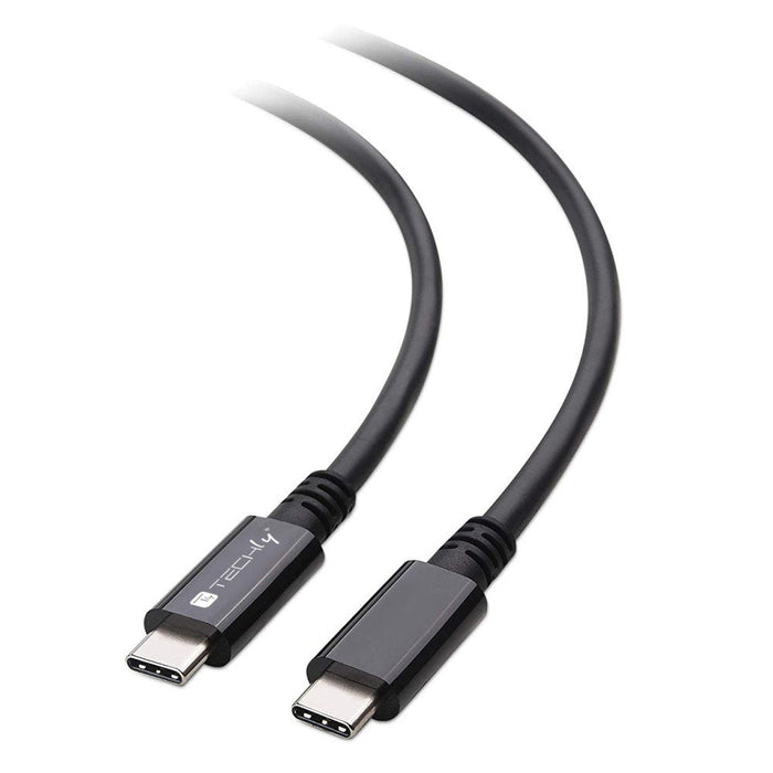 Techly Icoc Musb40-Cmcm08 Cable Usb 4.0 Usb-C A Usb-C Thunderbolt 4 Pd M/M 80cm