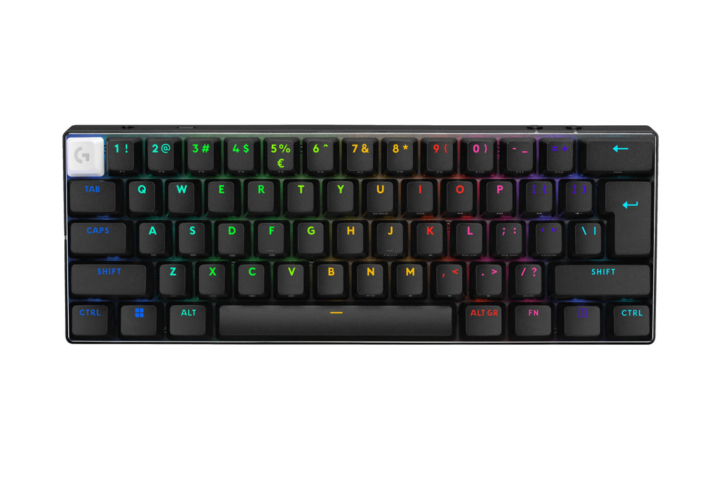 EAN 5099206112858 - Logitech G PRO X 60 teclado Juego RF Wireless + Bluetooth QWERTY Internacional de EE.UU. Negro imagen 1