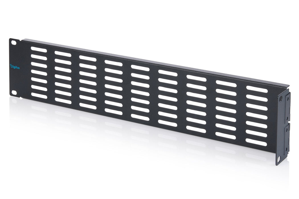Digitus Tapa Ciega 2he 482,6mm (19")-Armarios, Negro
