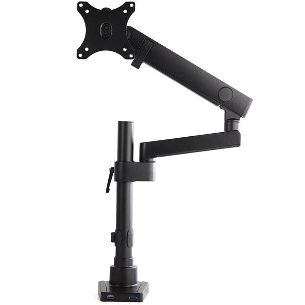 EAN 0065030888349 - StarTech.com ARMPIVOT2USB3 soporte para monitor 86,4 cm (34") Escritorio Negro imagen 3
