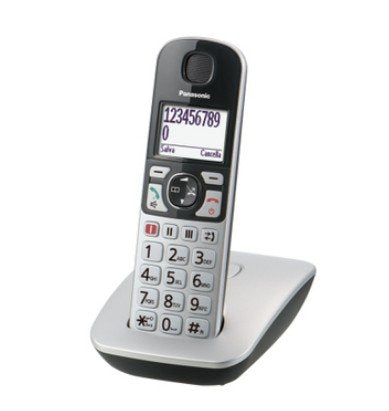 EAN 5025232871940 - Panasonic KX-TGE510GS teléfono Teléfono DECT Identificador de llamadas Negro, Plata imagen 1