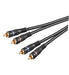 EAN 4040849504334 - Goobay AVK 132-020 0.2m cable de audio 0,2 m 2 x RCA Negro imagen 1