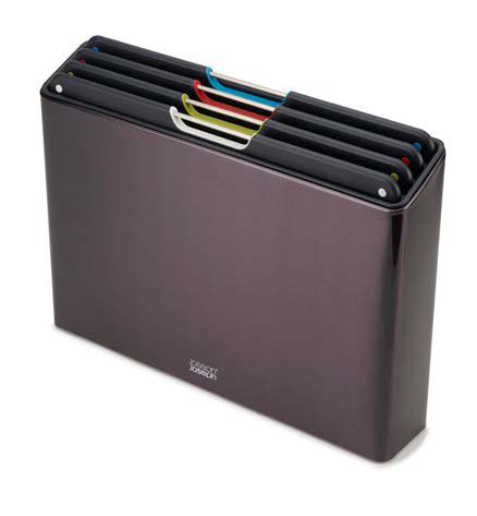 EAN 5028420001204 - Joseph Joseph Folio Steel tabla de cocina para cortar Rectangular Carbono imagen 1
