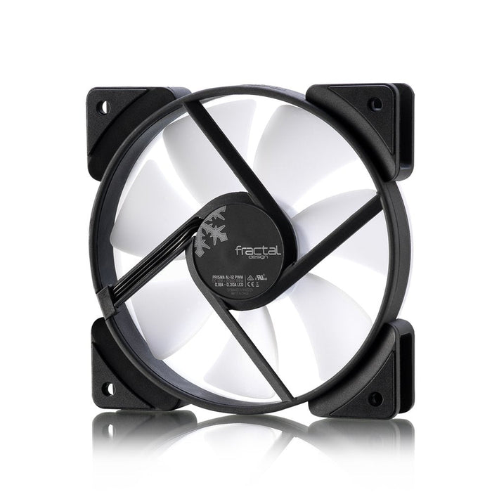 Ventilador Pc  Fractal Design Prisma Al-12   12 Cm Negro, Blanco