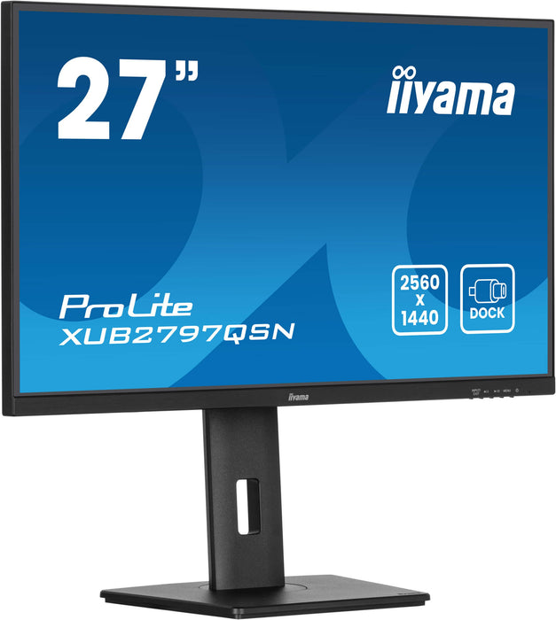 EAN 4948570125012 - iiyama ProLite XUB2797QSN-B2 pantalla para PC 68,6 cm (27") 2560 x 1440 Pixeles Quad HD LED Negro imagen 4