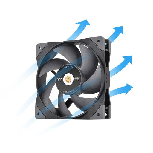 EAN 4713227536370 - Thermaltake SWAFAN GT12 Carcasa del ordenador Refrigerador de aire 12 cm Negro 3 pieza(s) imagen 2