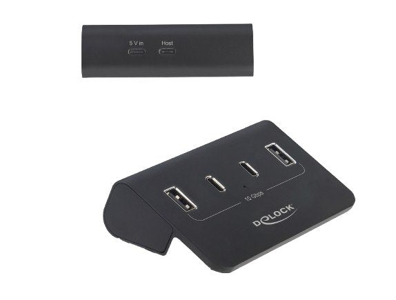 Hub Delock Usb 10 Gbps Con 2 Usb-C Und 2 Usb-A Ports