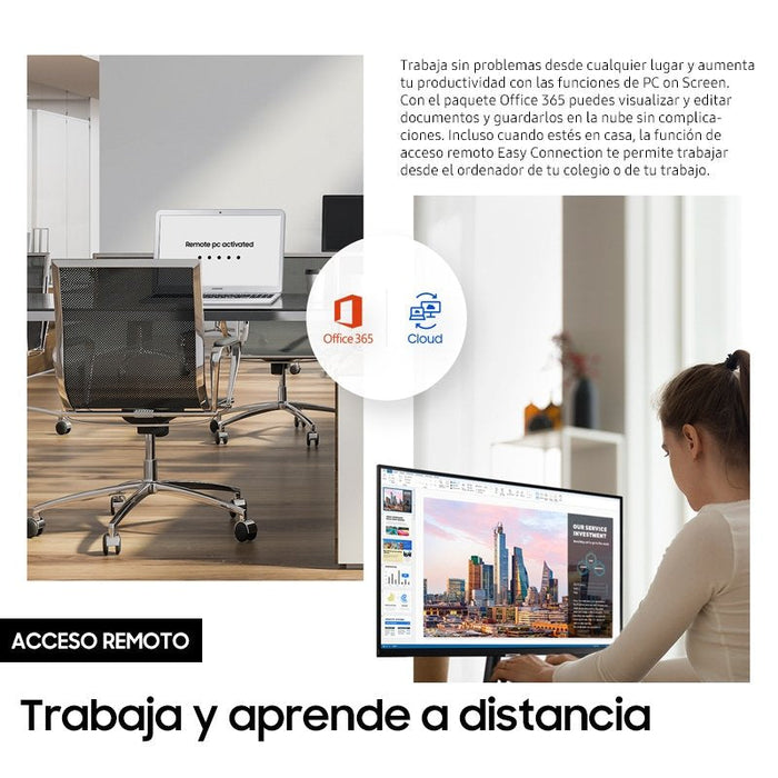 Monitor Samsung Ls27am500nr 27" Va Fhd 1920x1080 16:9 1000:1 250cd/M2 60hz Hdmi