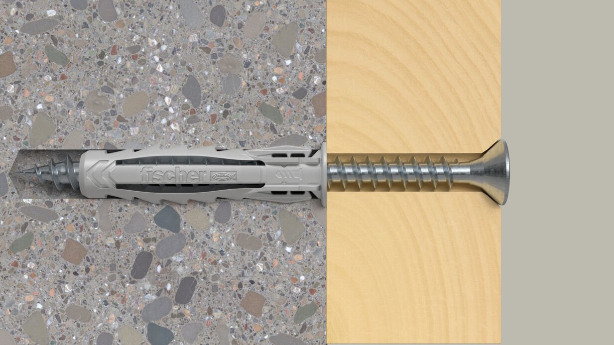 EAN 4048962480825 - Fischer 568006 tornillo de anclaje y taco 100 pieza(s) Anclaje de expansión 30 mm imagen 6