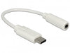 EAN 4043619659135 - DeLOCK 65913 cable de audio 0,14 m 3,5mm USB Blanco imagen 1