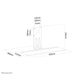 EAN 8171371445966 - Neomounts KEYB-V200BLACK accesorio para soporte de monitor imagen 8