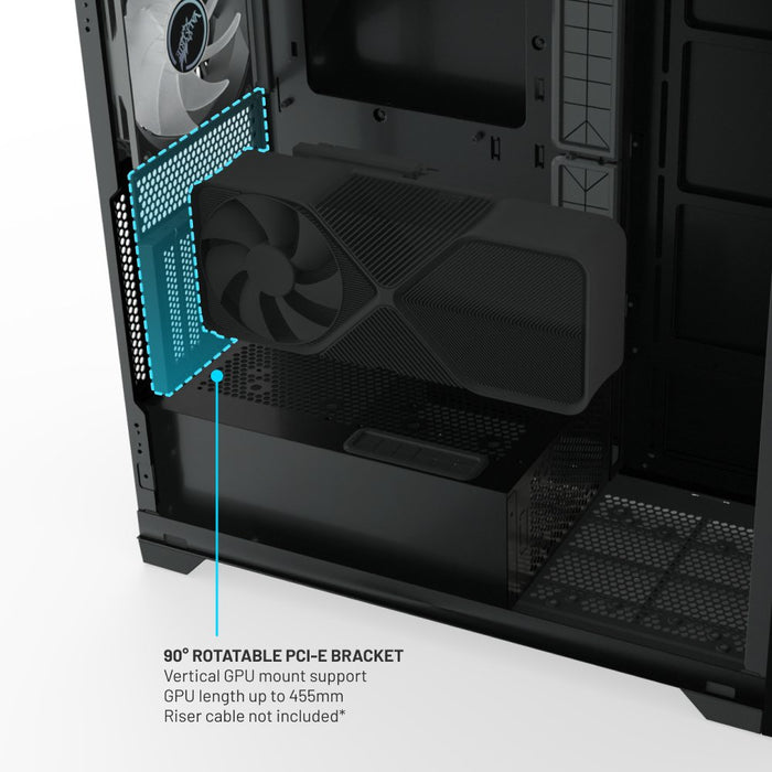 EAN 5298003821004 - Valkyrie VK02 LCD Black Midi Tower Negro imagen 12