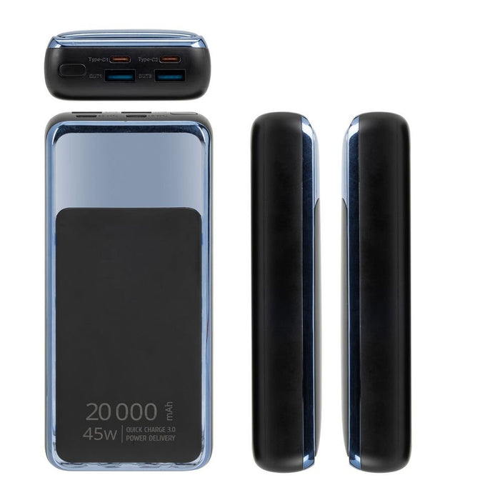 EAN 4260709011967 - Rivacase VA1075 batería externa Polímero de litio 20000 mAh Negro, Azul imagen 6