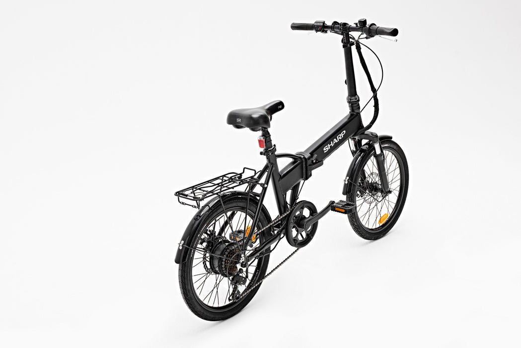 Sharp Klapp/Falt E-Bike 250w Motor / App / Schwarz