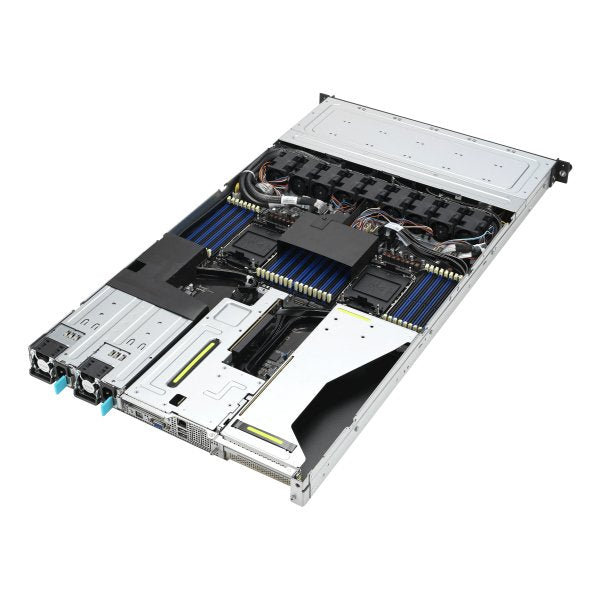 Asus Srs700-E11-Rs12u Intel C741 Bastidor (1u) Negro, Acero