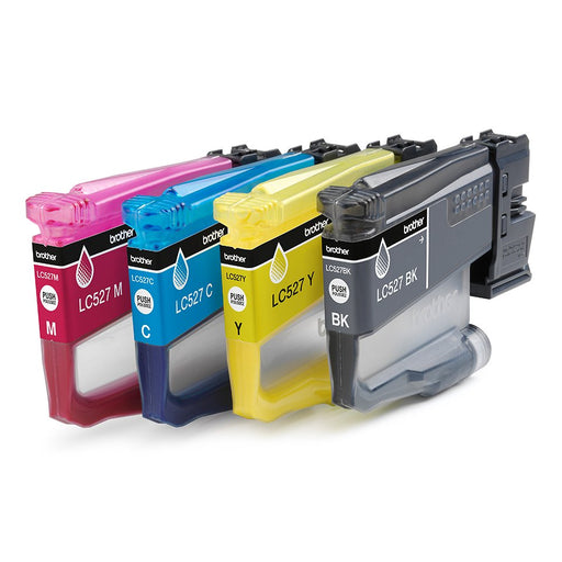 EAN 4977766842181 - Brother LC527VAL cartucho de tinta 4 pieza(s) Original Negro, Cian, Magenta, Amarillo imagen 2