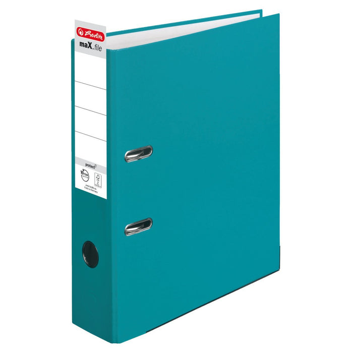 Herlitz Max.File Carpeta De Cartón A4 Turquesa
