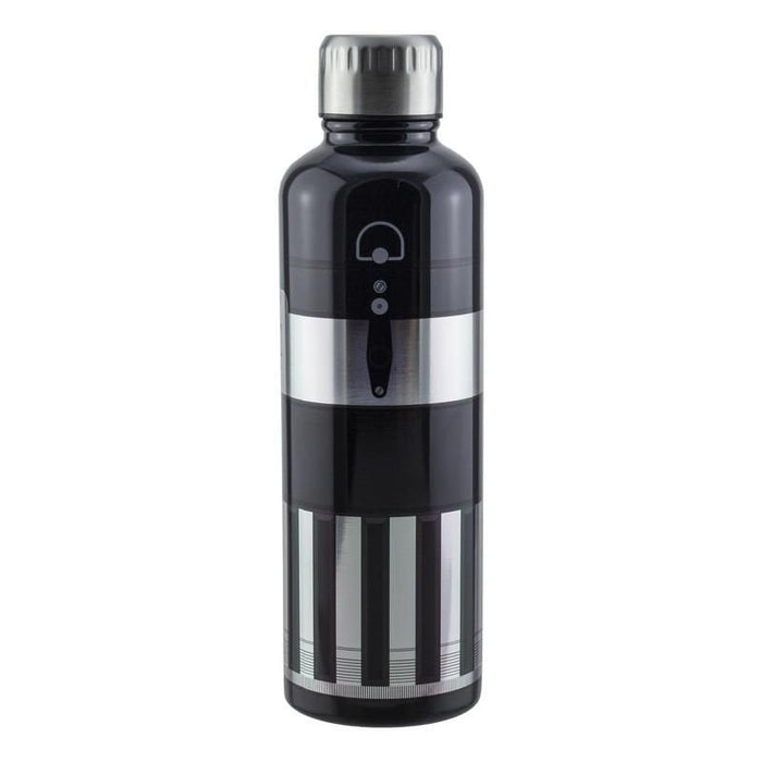 Paladone Darth Vader Lightsaber Metal Water Bottle Uso Diario 500 Ml Acero Inoxidable Negro, Plata