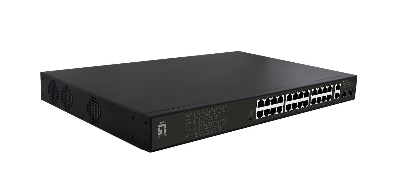EAN 4015867223901 - LevelOne GEP-2821 switch No administrado Gigabit Ethernet (10/100/1000) Energía sobre Ethernet (PoE) 1U N imagen 1