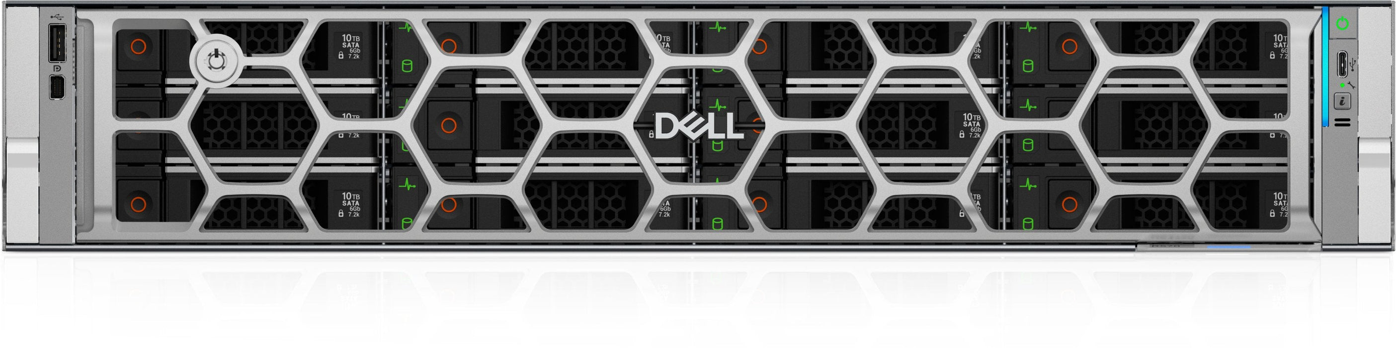 Poweredge R570 Smart Selection 6x2.5  6507p 1x32gb 1x960gb Ssd Sata 2x1100w H965i 3yr Basic Nbd