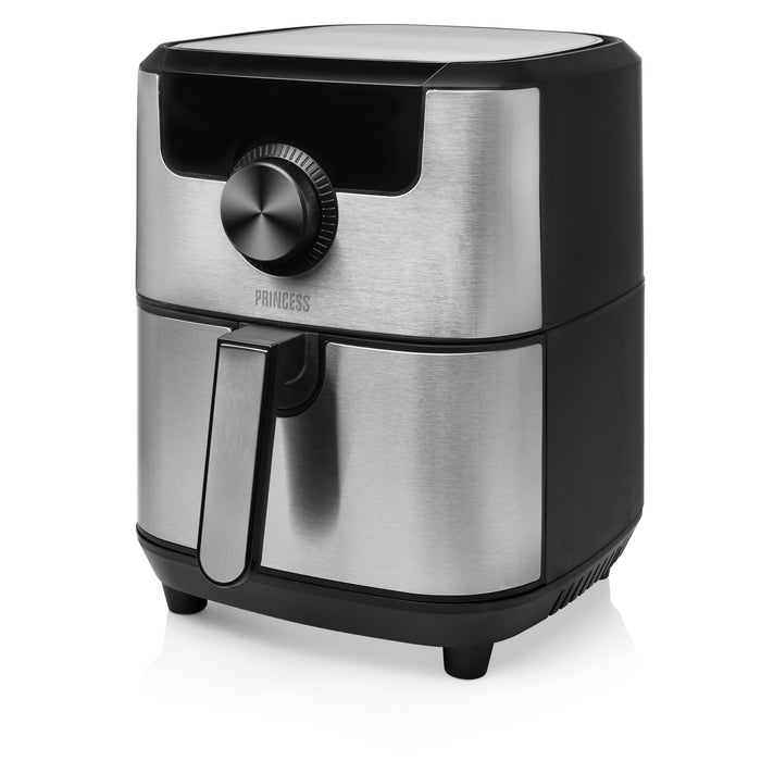 EAN 8713016091499 - Princess 182033 Sencillo 4,5 L Independiente 1500 W Freidora de aire caliente Plata imagen 12