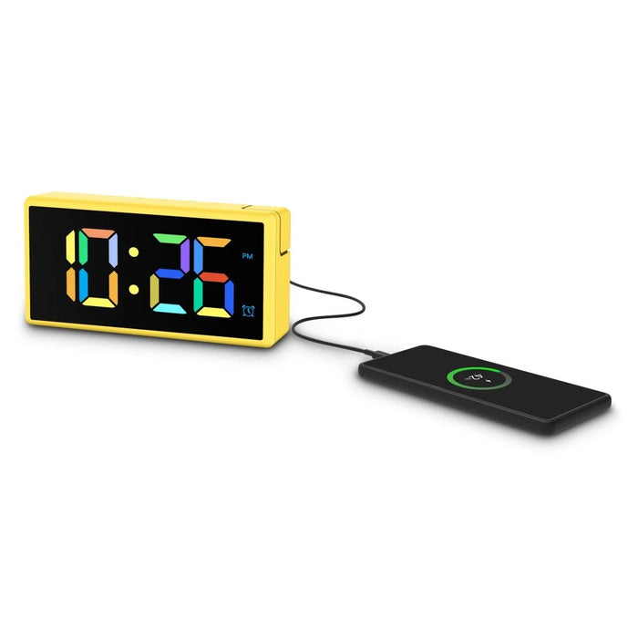 EAN 4047443525857 - Hama Ibiza Reloj despertador digital Amarillo imagen 2