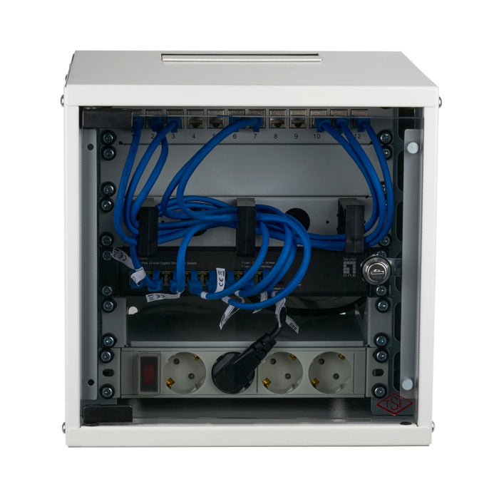 EAN 4049759322335 - EFB Elektronik WGB-1006GR.30-SET1 armario rack 6U Bastidor de pared Gris imagen 4