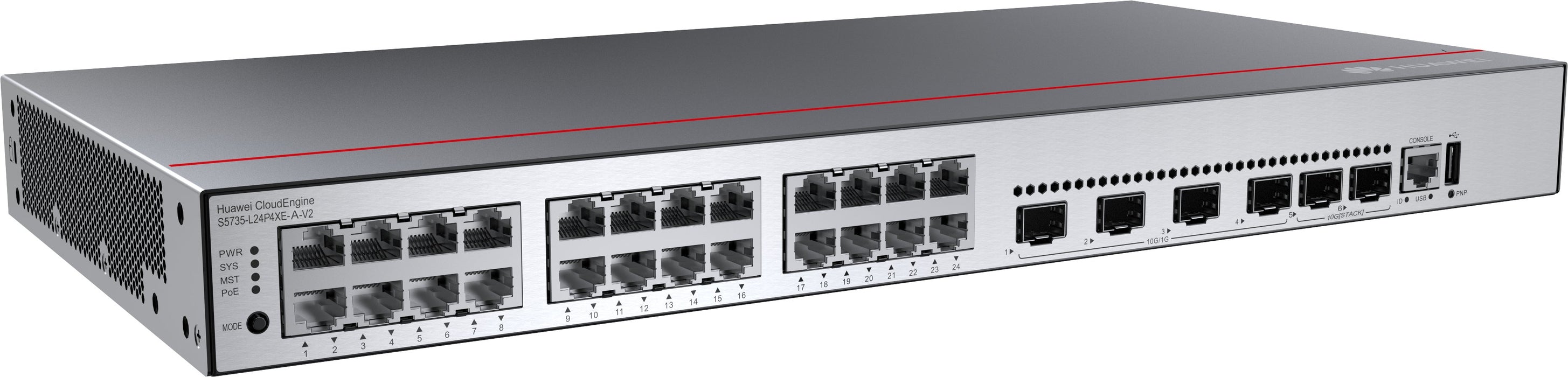EAN 6901443422098 - Huawei CloudEngine S5735-L24P4XE-A-V2 Gestionado L3 Gigabit Ethernet (10/100/1000) Energía sobre Ethernet imagen 3