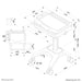 EAN 8717371446550 - Neomounts MED-M200 soporte para monitor 43,2 cm (17") Piso Blanco imagen 8