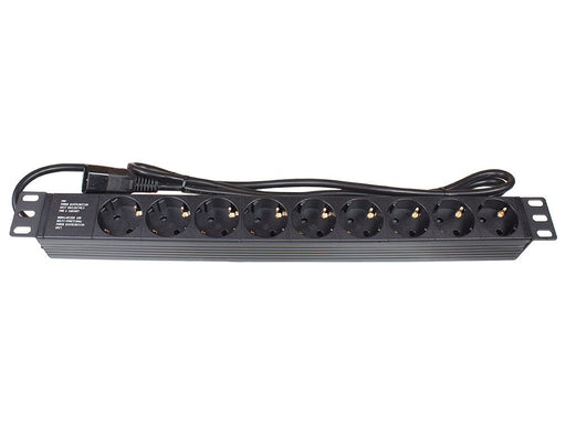 EAN 4014619717033 - Alcasa GC-N0107 base múltiple 1,8 m 9 salidas AC Interior Negro imagen 1