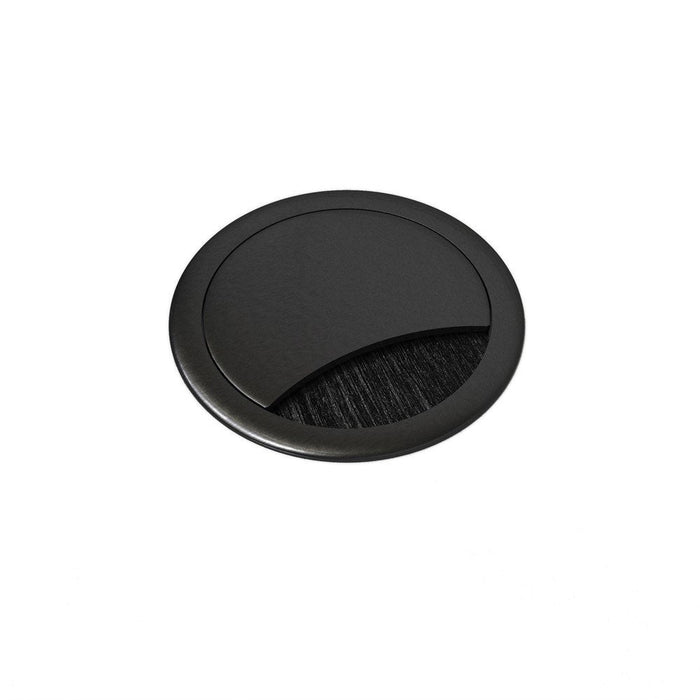 Cable Through With Brush, Ø 60 Mm Black 429-Ks66b