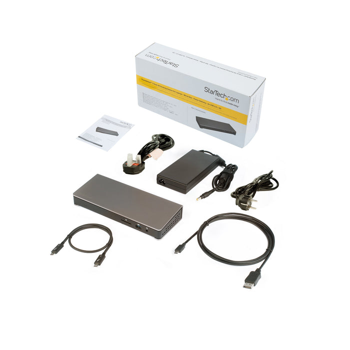 EAN 0065030870726 - StarTech.com TB3DOCK2DPPU base para portátil y replicador de puertos Alámbrico USB 3.2 Gen 1 (3.1 Gen 1)  imagen 5
