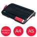 EAN 5028252644457 - GBC CombBind CB12 Encuadernadora de canutillo 165 hojas Negro, Rojo imagen 5
