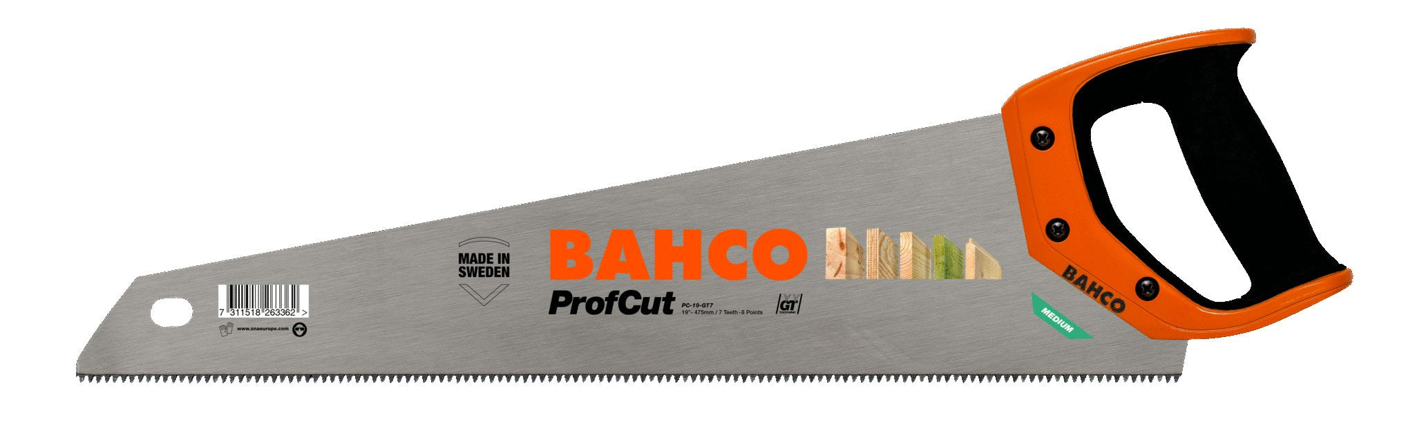 Bahco Sierra Manual Fuchsschwanz 550 Mm Pc-22-Gt7