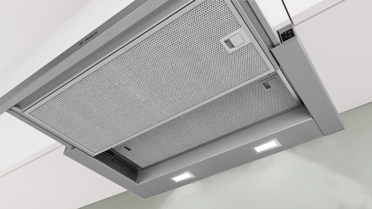 Campana Extractora  Bosch Home Dfm064w55 Serie 2, Plateada, 60 Cm Dfm064w55