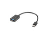 EAN 5901969424430 - Lanberg AD-OTG-UC-01 cable USB USB 2.0 0,15 m USB A USB C Negro imagen 1