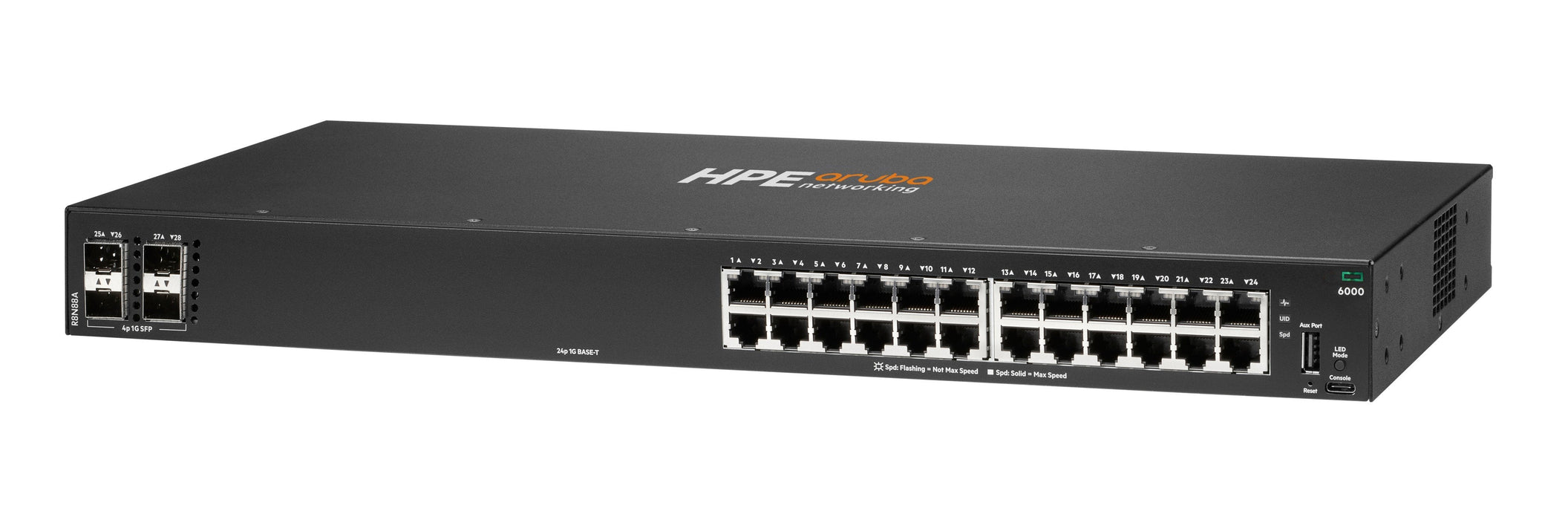 EAN 0190017533858 - HPE Aruba Networking CX 6000 24G 4SFP Switch imagen 2