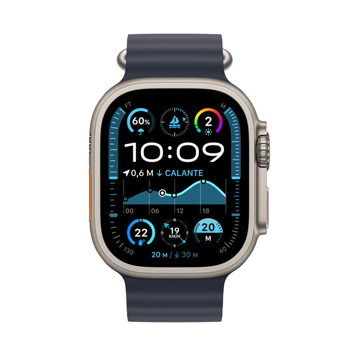 EAN 195949580604 - Apple Watch Ultra 2 OLED 49 mm Digital 410 x 502 Pixeles Pantalla táctil 4G Titanio GPS (satélite) imagen 2