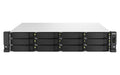 EAN 4711103082249 - QNAP TS-h1887XU-RP NAS Bastidor (2U) Intel Xeon E E-2334 16 GB DDR4 0 TB QuTS hero Negro, Blanco imagen 1