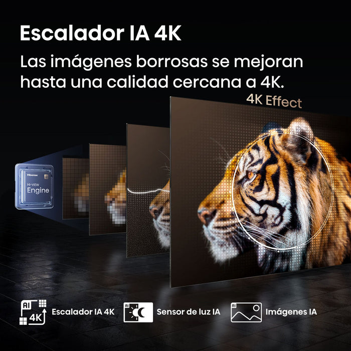 EAN 6942351413709 - Hisense 65E7Q PRO 165,1 cm (65") 4K Ultra HD Smart TV Wifi Negro 385 cd / m² imagen 17