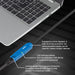 EAN 4002888433815 - Lindy 43381 cable USB USB 3.2 Gen 1 (3.1 Gen 1) 8 m USB C USB A Negro, Azul imagen 5