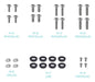 EAN 8433281010093 - TooQ TCCH0007-B kit de montaje Negro imagen 7