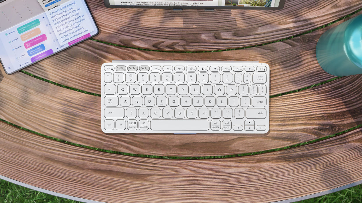 EAN 5099206125896 - Logitech 920-012985 teclado para móvil QWERTY Internacional de EE.UU. Bluetooth Blanco imagen 10
