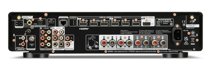 Marantz Stereo 70s, Amplificador Negro, Wlan, Bluetooth, Audio De Alta Resolución Stereo70s/N1b