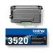 EAN 4977766755672 - Brother TN-3520 cartucho de tóner 1 pieza(s) Original Negro imagen 2