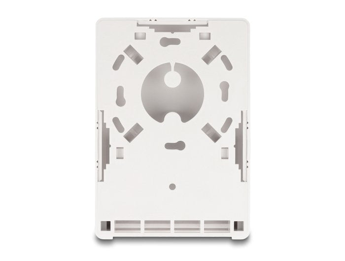 Keystone Leergehäuse Aufputz 4 Port Für Glasfaser Und Netzwerk Weiss