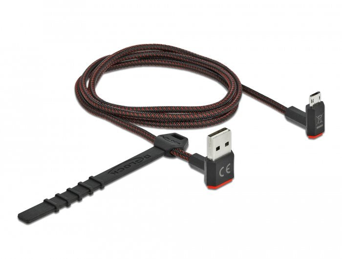 Delock Cable Easy-Usb 2.0 Tipo-A Macho A Easy-Usb Tipo Micro-B Macho 1m